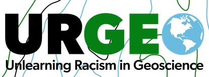 Unlearning Racism in the Geosciences logo